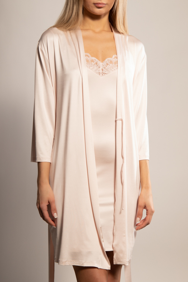 Pink ‘Mae’ bathrobe Hanro Vitkac Germany